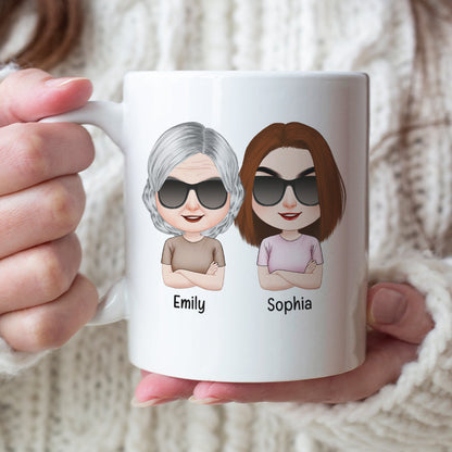 Like Mother Like Daughter, Personalized Mug, Wine Tumbler, Accent Mug
