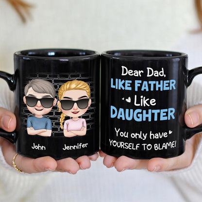 Dear Dad, Personalized Mug, Gift For Dad, Family Mug, Father's Day Gift