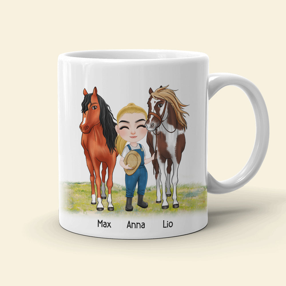 You Are The World's Best Horse Mom, Personalized Mug, Gift For Mom, Gift For Horse Lovers, Mother's Day Gift