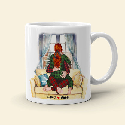 Inside Me Is Where You Belong, Personalized Coffee Mug, Gift For Couple