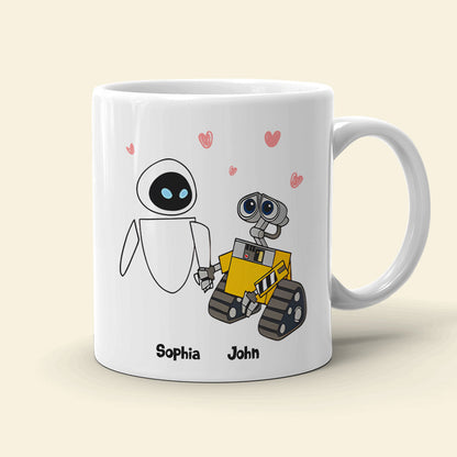 You Have My Whole Heart For My Whole Life Personalized Couple Coffee Mug 02HTTN120723