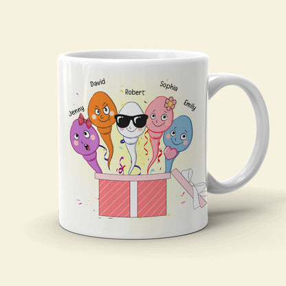 Thank You For Not Swallowing Us, Personalized Coffee Mug, Surprising With Mom Coffee Mug, Mother's Day, Birthday Gift For Mom