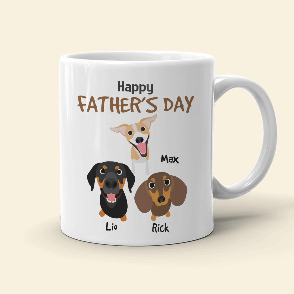 Every Snack You Make Every Meal You Bake, Personalized Mug, Gift For Dog Lovers, Father's Day Gift