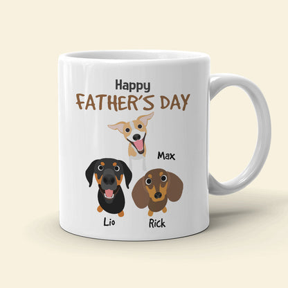 Every Snack You Make Every Meal You Bake, Personalized Mug, Gift For Dog Lovers, Father's Day Gift