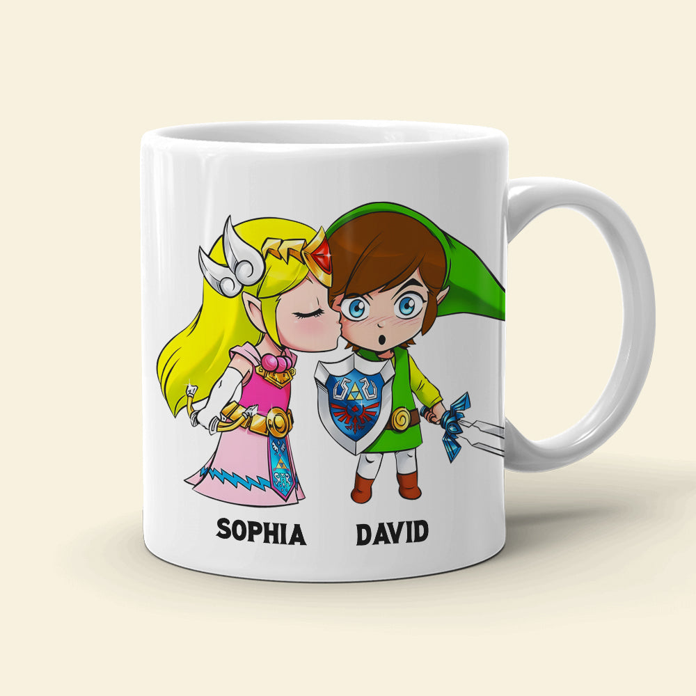 I Lost All My Hearts To You - Personalized Couple Mug - Gift For Couple 03NATN140623