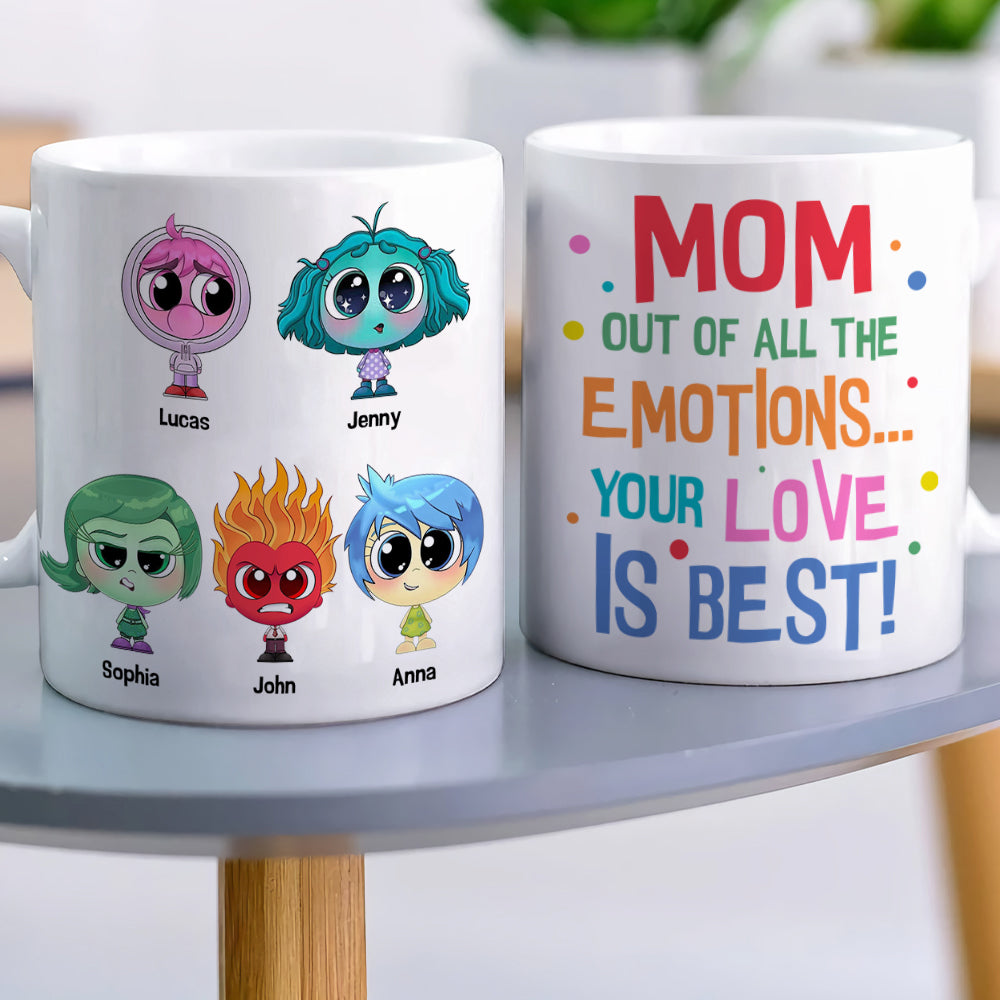 Personalized Gifts For Mom Coffee Mug 03natn150325 Your Love Is Best