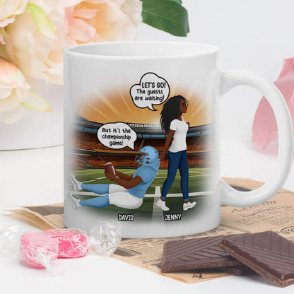 Personalized Gifts For Couple American Football Coffee Mug 05totn121224pa