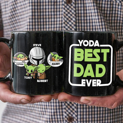 Best Family Dad Gift 06OHPO180423 Personalized Black Mug
