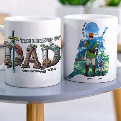 Personalized Gifts For Dad Coffee Mug The Legend Of Dad Father's Day 031QHTN190325HG