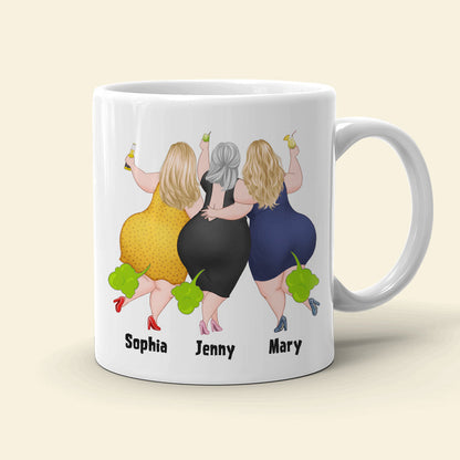 Friendship Is Like A Fart- Gift For Friends-Personalized Coffee Mug- Funny Fart Besties Mug