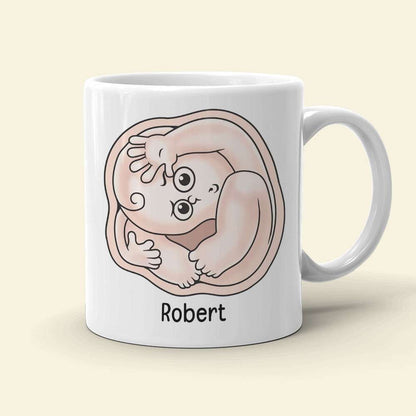 Mom Thanks For Carrying Me For 9 Months, Personalized Coffee Mug, Thanks You Mom Coffee Mug, Mother's Day, Birthday Gift For Mom