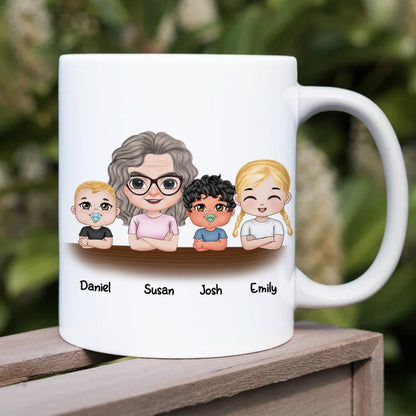I Don't Always Spoil My Grandkids, Gift For Grandparents, Personalized Mug, Grandkids Mug