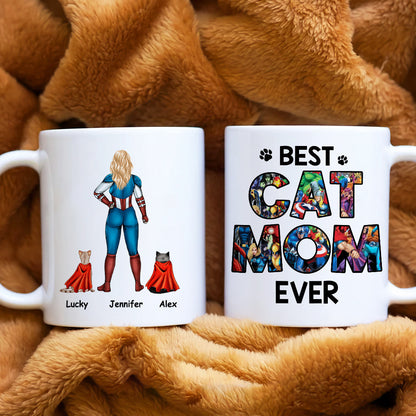 Cat Lover Personalized Mug 06QHHN200423TM-2
