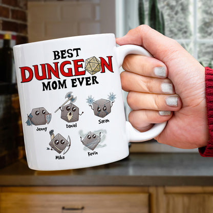 Personalized Gifts For Mom Coffee Mug Best Dragon Mom Ever 04KAHN130324