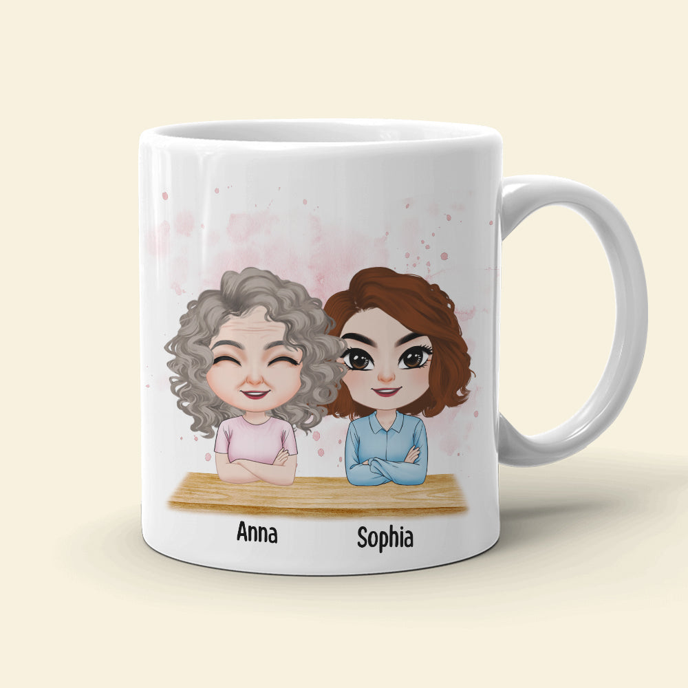 Mom Thanks For Always Reassuring Me - Personalized Mom Mug - Gift For Mom