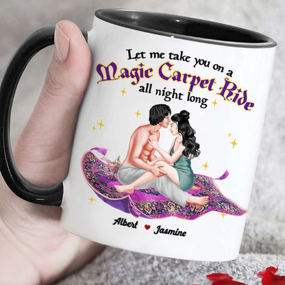 Let Me Take You On A Ride All Night Long, Couple Gift, Personalized Mug, Naughty Couple Mug 05HTHN281223PA