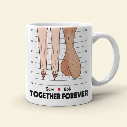 My Love For You Will Never Sag Even When Other Things Do Personalized Mug, Couple Gift