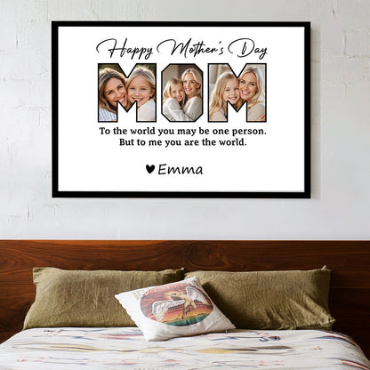 Customized Mother's Day Photo Mug Personalized Ceramic Cup