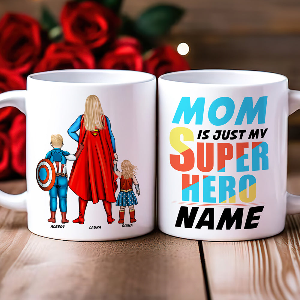 Personalized Gifts For Mom Coffee Mug Mom Is The Best 03TOQN240325PA