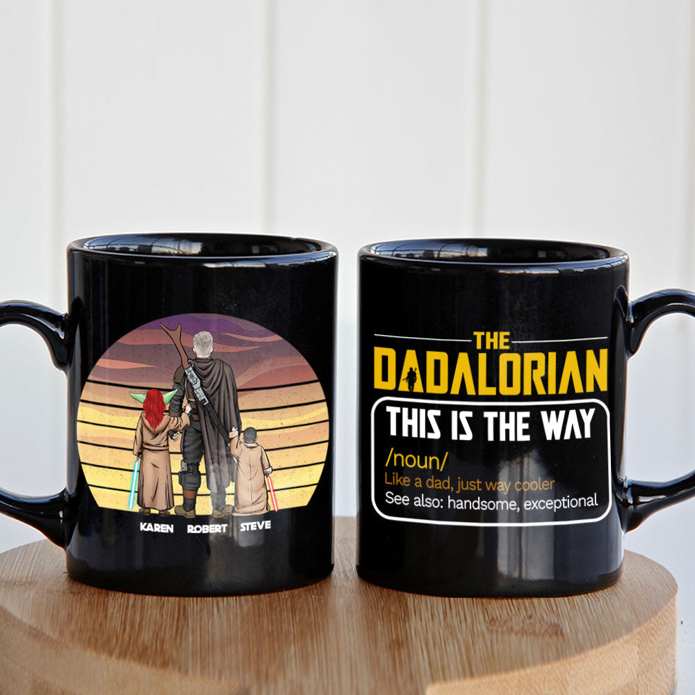 Dadalorian Personalized Coffee Mug 03DNPO090523HH