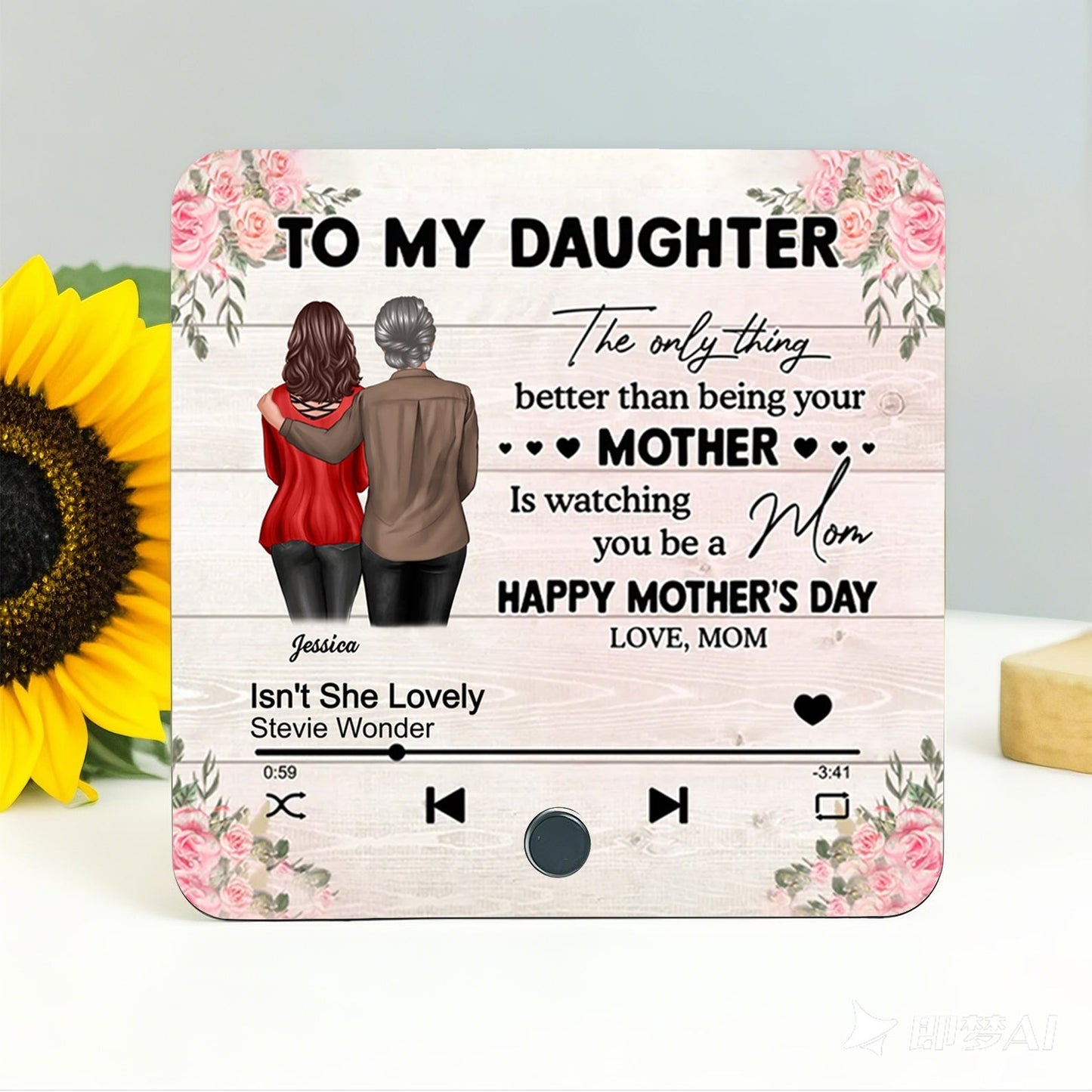 Personalized Mother's Day Mug for Daughter - Custom Gift From Mom