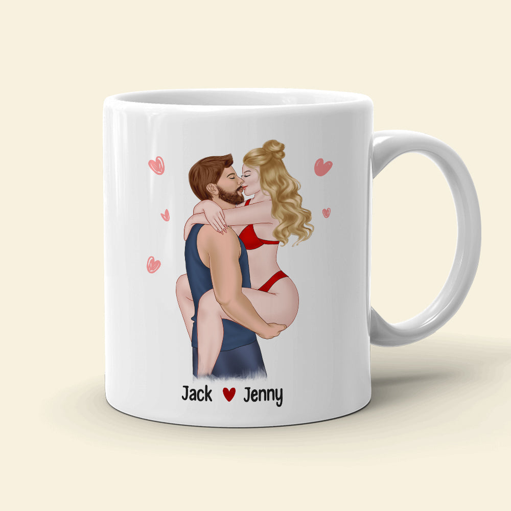 I'm The One Cause You Are A 10-Gift For Couple-Personalized Coffee Mug
