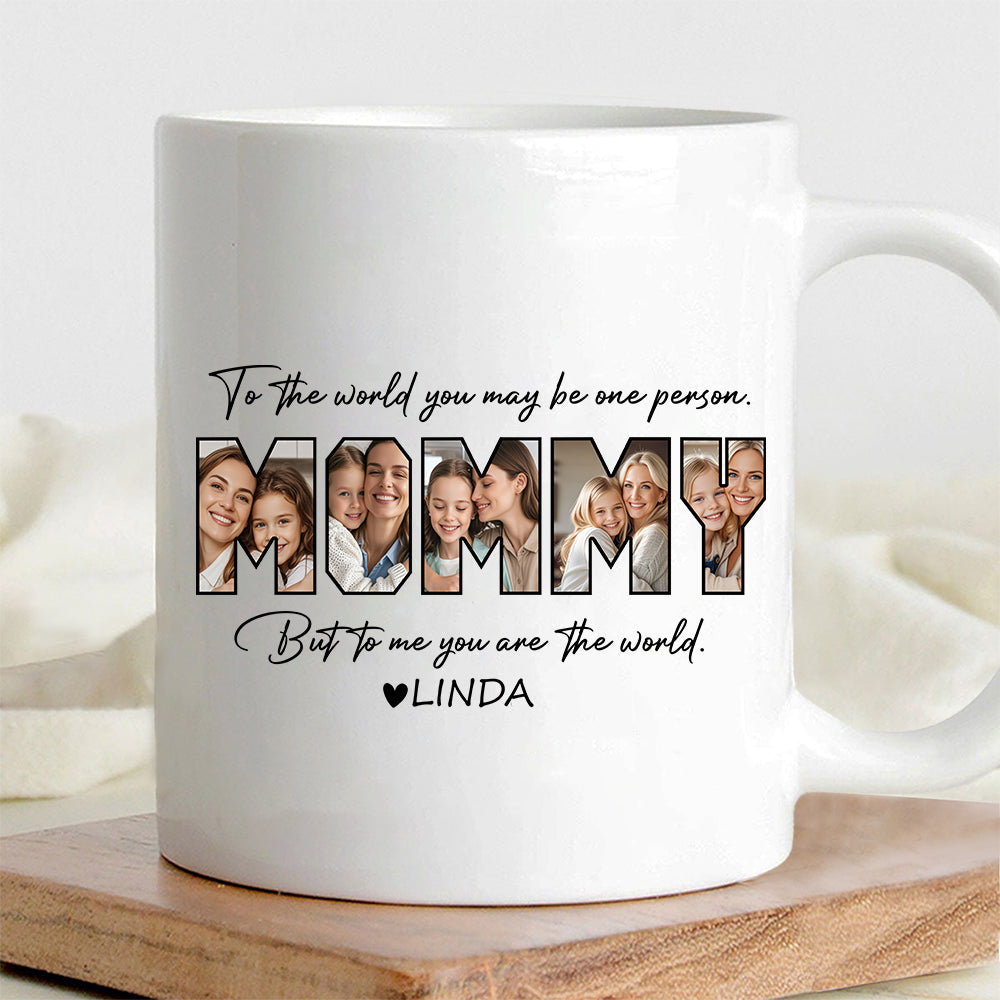 Customized Mother's Day Photo Mug Personalized Ceramic Cup