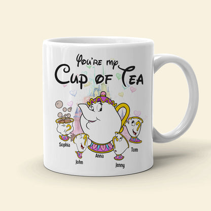 You're My Cup Of Tea Personalized Mom Mug Gift For Family
