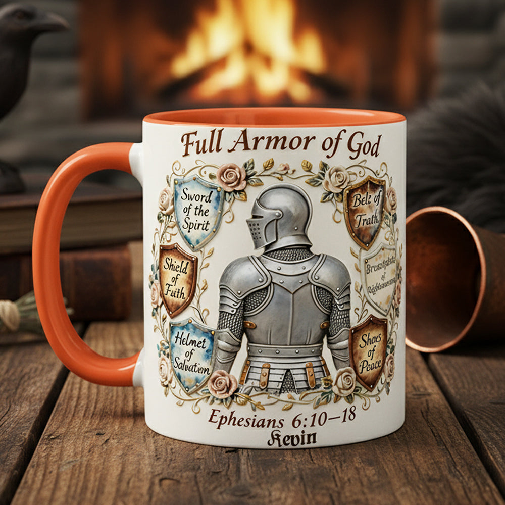 Armor Of God Coffee Accent Mug - Personalized Gifts For Christian 03pata261225