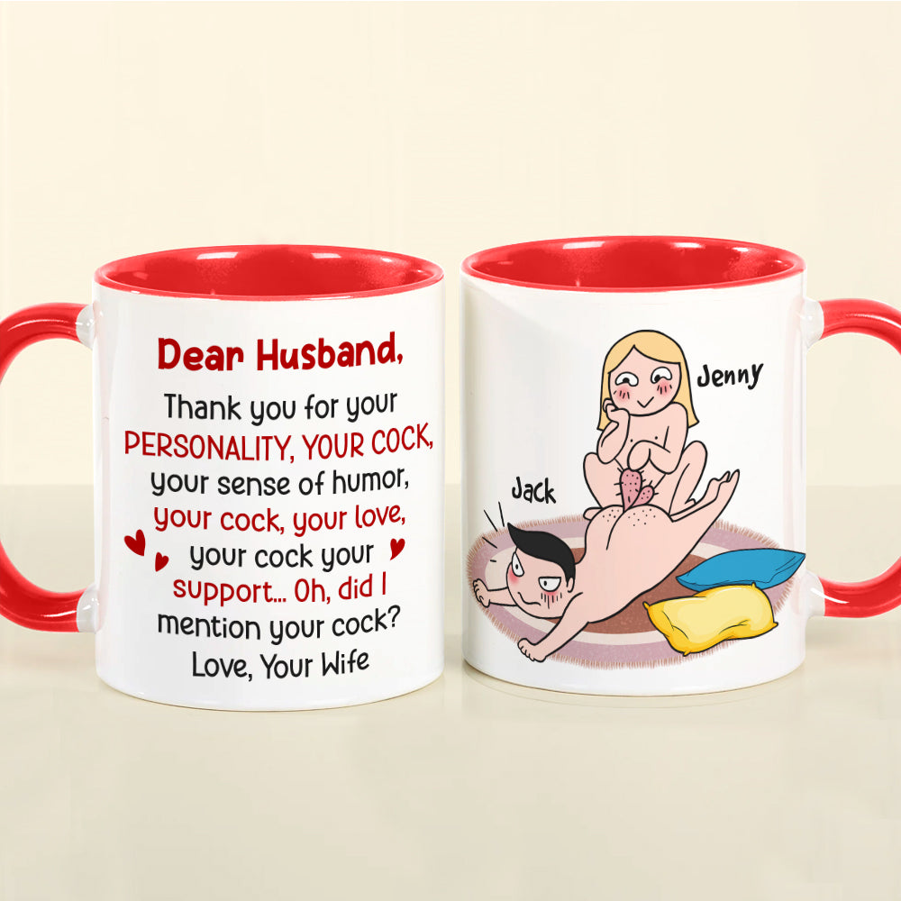Thank You For Your Personality-Gift For Couple-Personalized Coffee Mug- Funny Couple
