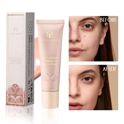 Young Vision Liquid Luminous Foundation | Full Coverage & Matte Finish