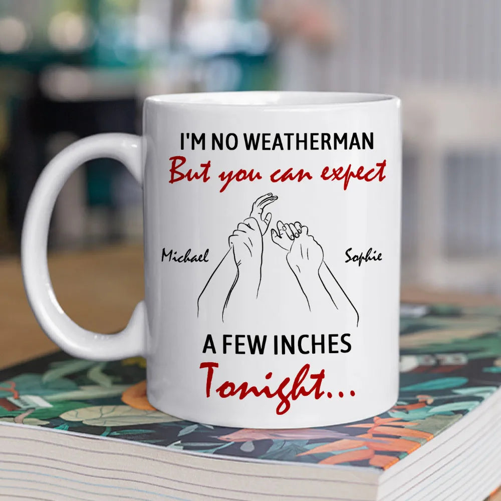 Custom Couple Mug with Names Romantic Minimal Line Art Ceramic Coffee Cup Gift