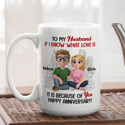 Personalized Cup with Custom Design for Anniversary Gift