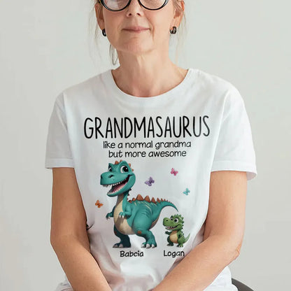 Personalized Grandmasaurus Ceramic Mug - Unique Grandma Gift