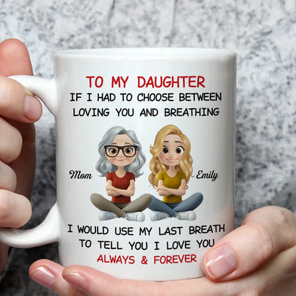 Father-to-Daughter Ceramic Mug perfect gift for daughter