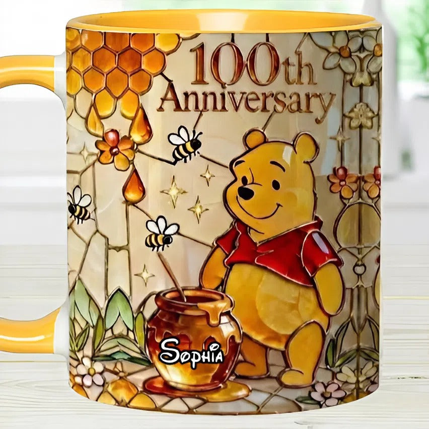 DSNY Honey Bear 100th Anniversary - Personalized Accent Mug - Gift For Fan Movies HH01