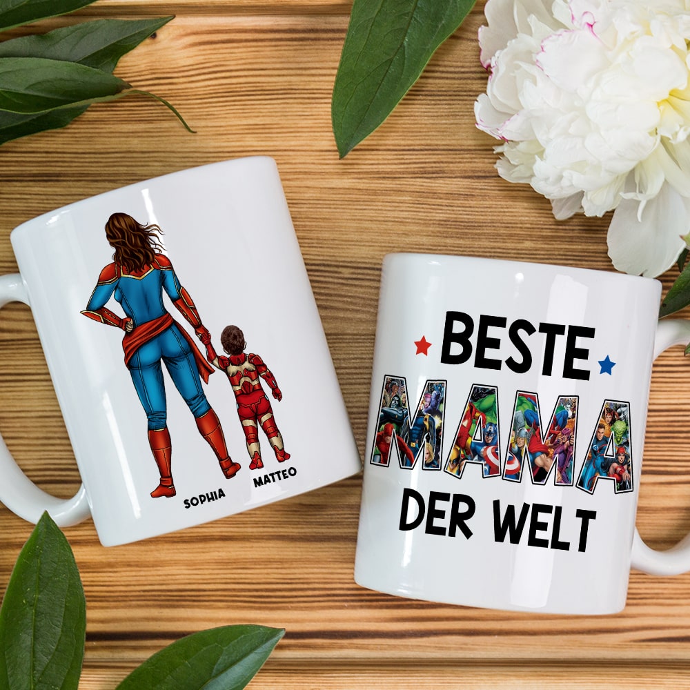 Personalisierte Tasse Bester Papa Der Welt Vatertagsgeschenke-011qhqn041223tm-tasse2