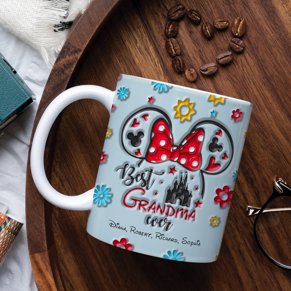 Best Grandma Ever-Personalized Coffee Mug-Gift For Grandma/ Gift For Mom-04qhqn271023