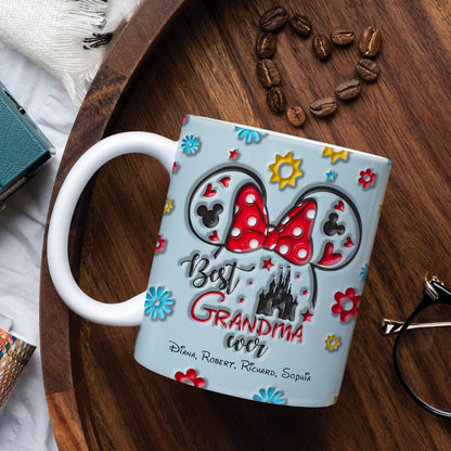 Best Grandma Ever-Personalized Coffee Mug-Gift For Grandma/ Gift For Mom-04qhqn271023
