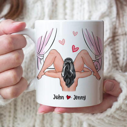 Couple, There's A Party In My Mouth And Your Dick Is Invited, Personalized Mug, Gift For Couple