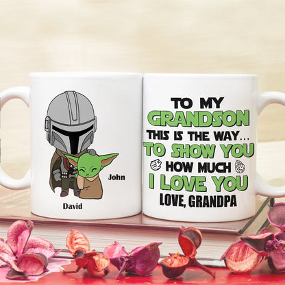 Gift For Grandchild Personalized Grandpa Coffee Mug 05HTTN280723HH