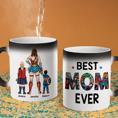 Personalized Gifts For Mom Coffee Mug Best Mom Ever 011QHQN290324PA
