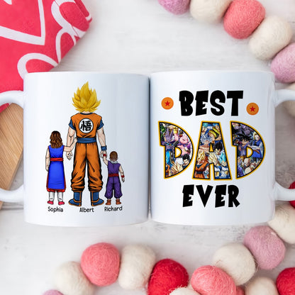 Personalized Gifts For Father Coffee Mug Best Dad Ever 01QHQN200324HH