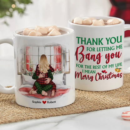 Couple, I Mean Merry Christmas, Personalized Coffee Mug, Christmas Gifts For Couple