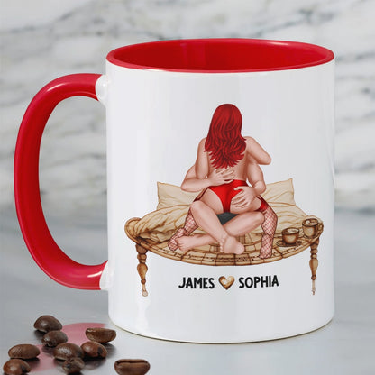 Couple, After 10 Years You're Still Hotter Than This Coffee, Personalized Mug, Couple Gifts