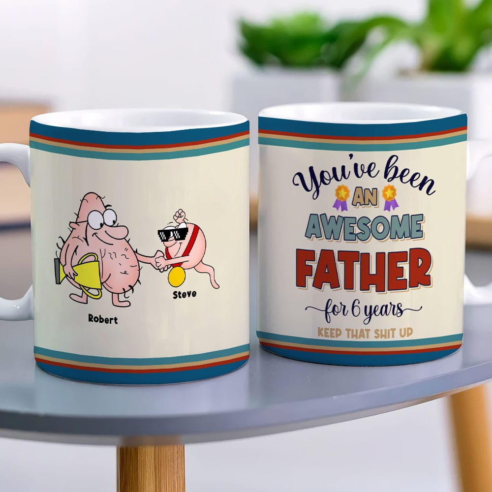 Father, You've Been An Awesome Father, Personalized Mug, Father Gifts