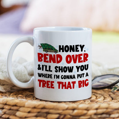 Couple, Honey, Bend Over, Personalized Coffee Mug, Christmas Gifts For Couple, 03HTPO081123HH