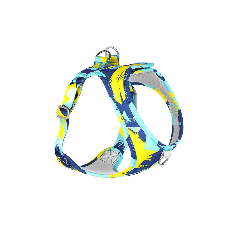 Summer Vibes Dog Harness & Leash Bundle
