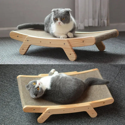 Tilting Cat Scratcher Bed