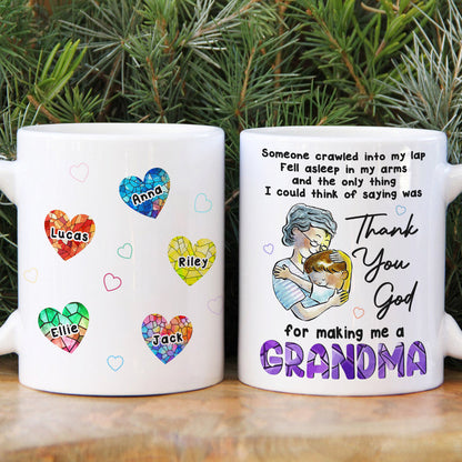 Personalized Gifts For Grandma Coffee Mug 03ACDT020824